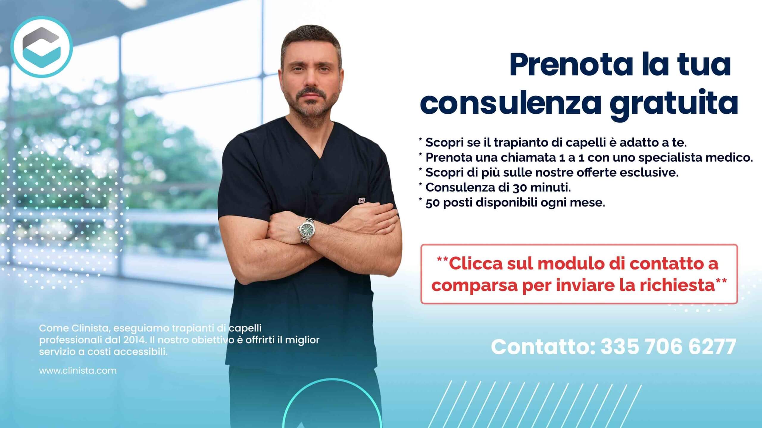 trapianto di capelli roma